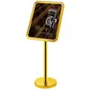 Outdoor Gold Sign Board Stand