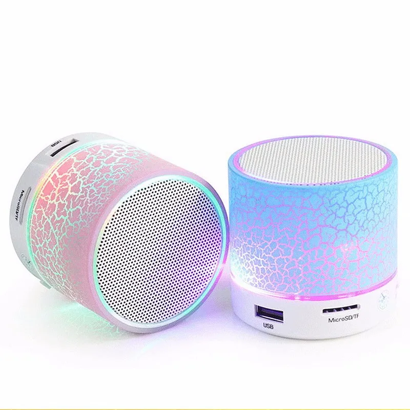 Metal Material Music Mini Bluetooth Wireless Speaker Support Hands-free Call FM Radio and TF Card - ANKUX.COM