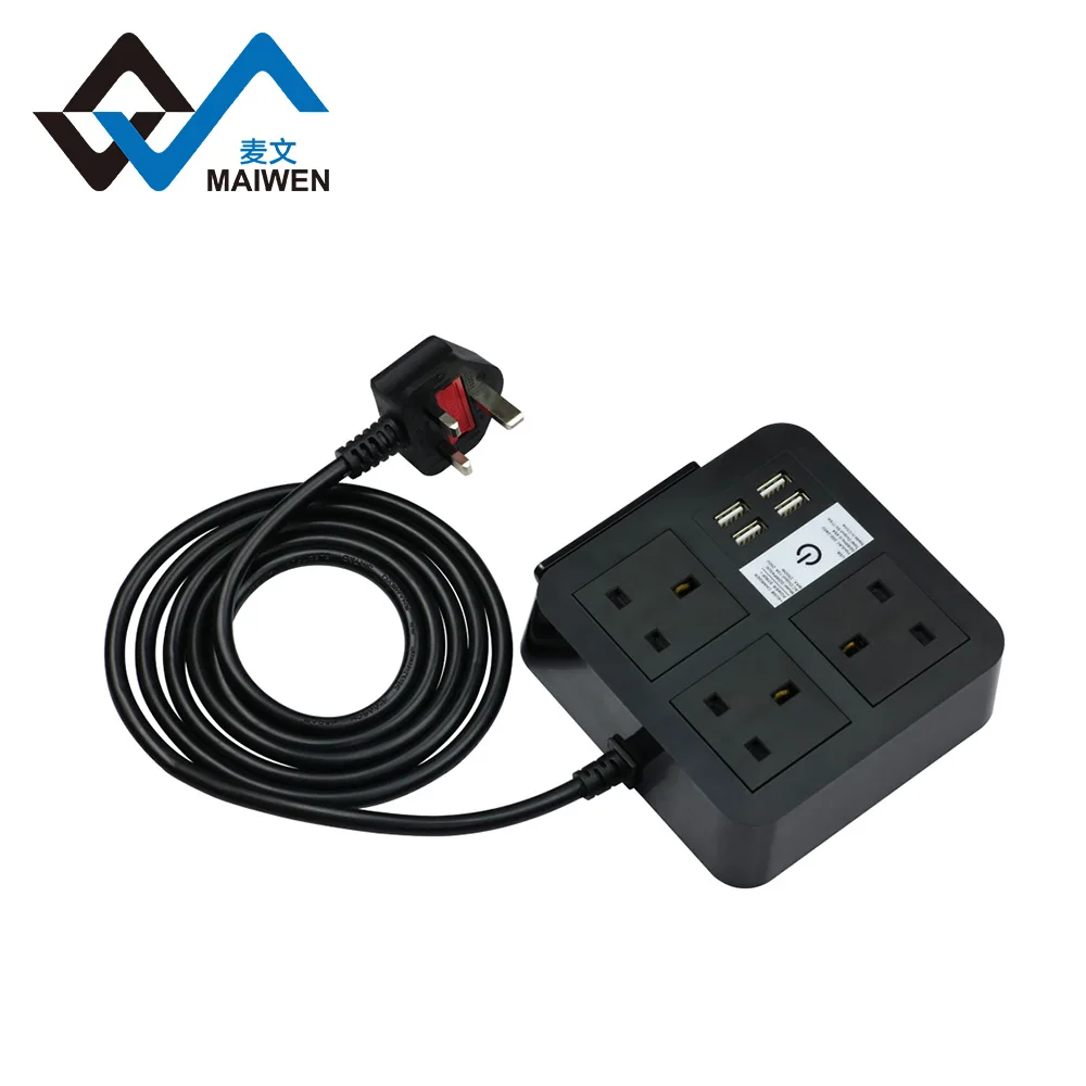 Waterproof Electrical Saudi Arabia Kuwai Uk Wire 1.5mm Power Socket