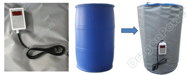 flexible drum heater rubber heater details