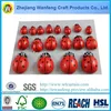 colored wood ladybird wooden craft ladybug bead craft wood ladybug