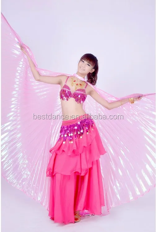 Bestdance Hot Arab Sexy Belly Dance Costume Tribal Gypsy Circle Skirt Set Dancing Costumes