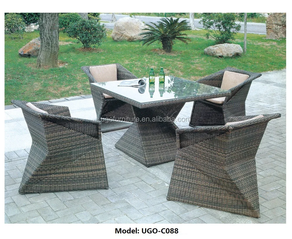 High Quality Garden Stone Tables And Chairs Import Rattan Furniture
