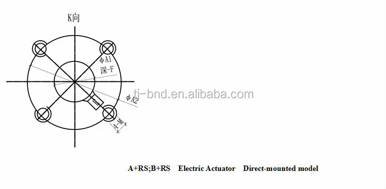 250 Nm Bernard Control Equipment Electric Actuator As25 - Buy 250nm