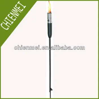 2 In 1 Gas Garden Torch With Brass Burner And Stainless Steel Flame