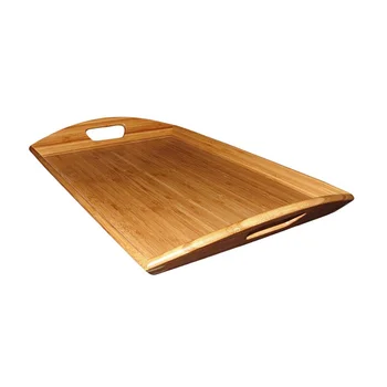 dark wood serving tray