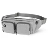 Large size soft smooth water resistant cycling fanny pack with eyephone hole