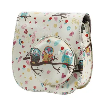 For Fujifilm Instax Mini7 8 25 50 90 Cute Camera Carrying Case Daily Leather Bag