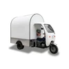 UKUNG best quality petrol fast food cart, gas-oline driven tricycle food van for sale