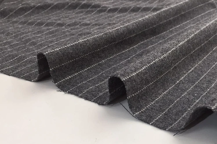 stripe flannel fabric