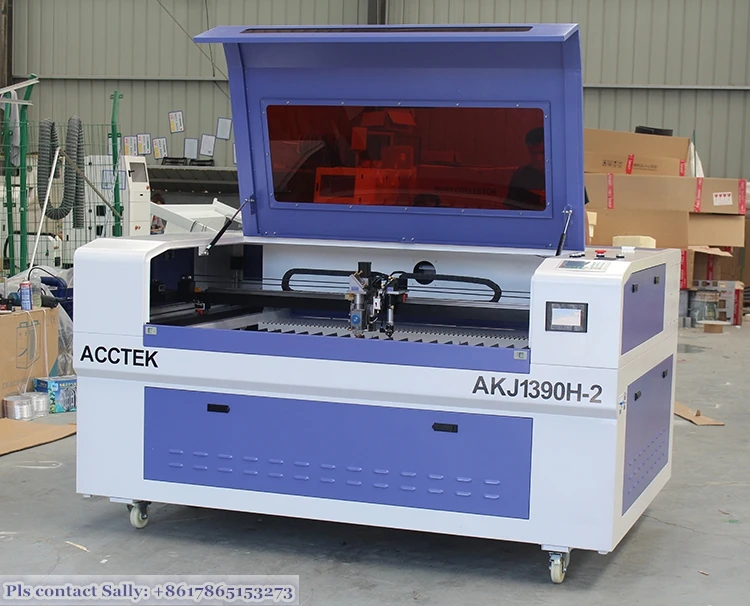 Acctek Cheap Laser Metal Cutting Machine Portable Laser Cutting For Metal Cutting Akj1390h2