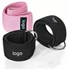 2018 Newest Hip Resistance Booty Band Set 2 With Ankle Strap For Cable Machine Work Out Fitness With Cheap Price