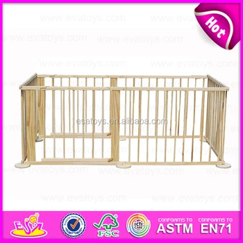 wooden indoor gate