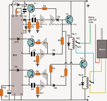 washing machine agitator timer circuit schematic buy circuit forwashing machine agitator timer circuit schematic view larger image