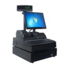 Cheap pos system Terminal all in one windows touch screen Cash Register with Printer Scanner For Restaurant