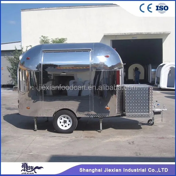 JX-IC160 Shanghai Jiexian hot dog cart price hot dog carts trailer 