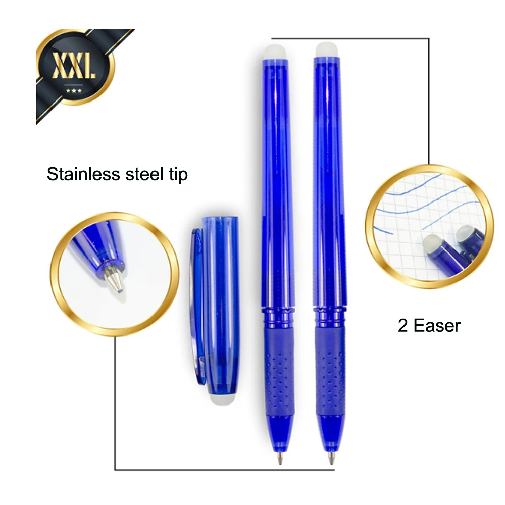 Smoothing Friction Ballpoint Gel Ink Erasable Pen Erasable Ink Ball Pen