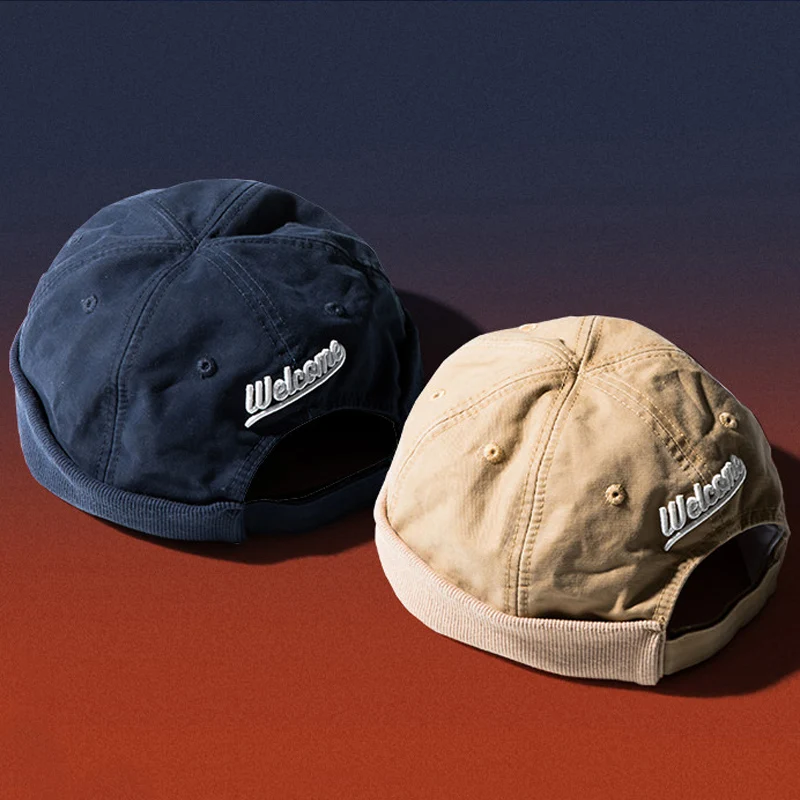 brimless baseball cap