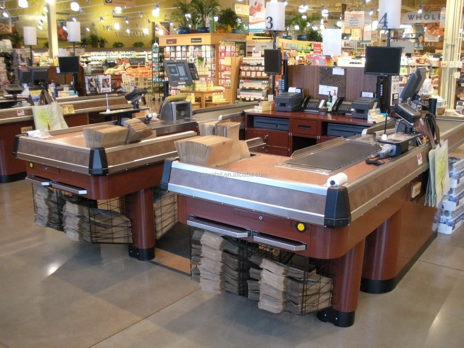 Best Price Of Grocery Store Checkout Counter With Best Quality And Low