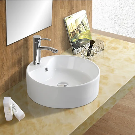 Superseptember Starons Solid Surface Bathroom Vanity Basin Hand Wash