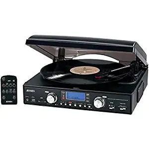 Buy Jensen JENSEN JTA-460 3-Speed Stereo Turntable with MP3 Encoding