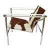 High Quality Le Corbusier LC1 Chair in Cowhide Genuine Leather