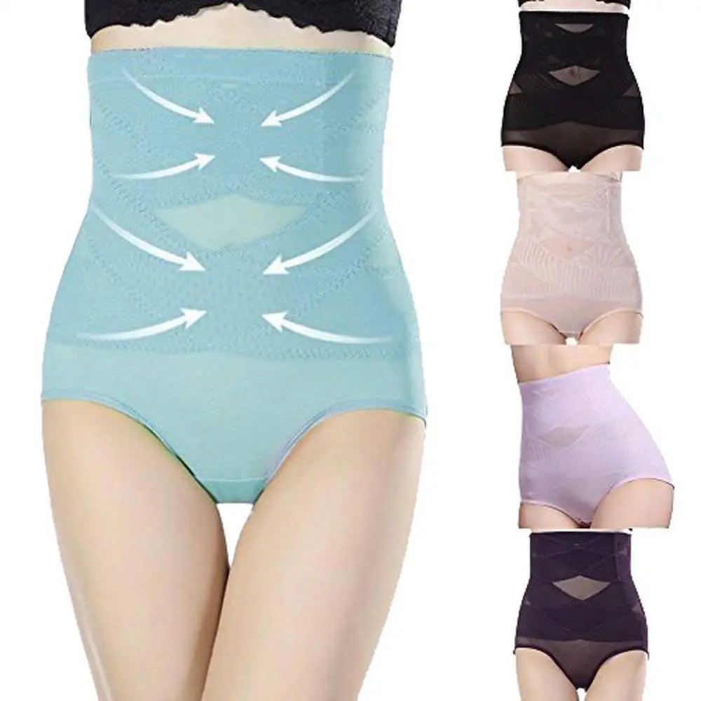 iphree Mens Body Shaper High Waist Abdomen Tummy Control Trimmer Shaping Underwear Boxer Briefs Shapewear Shorts