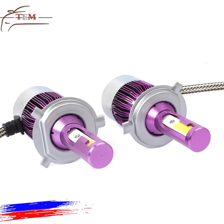  C6 car led headlight bulbs 12V 3800lm 36W COB auto  led headlight