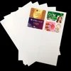 Printable A4 Rigid Dark Silver PVC Plastic Sheets 0.3mm Thickness Sheets For Card Making