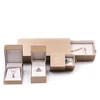 Wholesale custom gold box for jewelry, jewelry packaging box,fancy paper plastic jewelry box