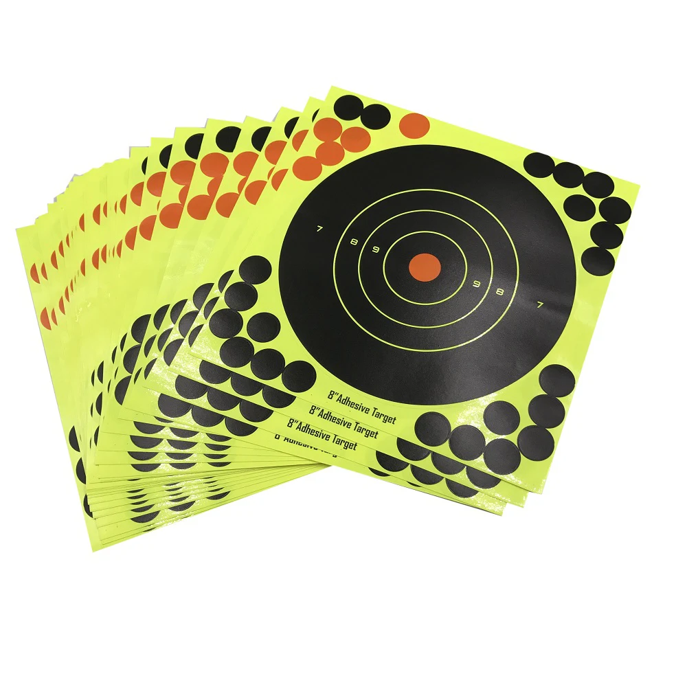 20*20cm Reflective Adhesive Splatter Reactive Shooting Targets Buy