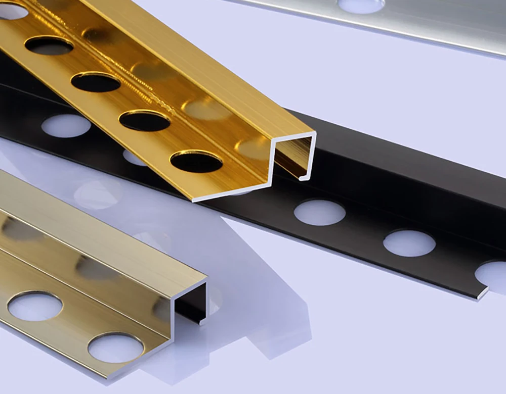 Square Shape Aluminium Tile Border Trim Buy Tile Border Trim