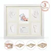Creative Baby Shower Gift Sets Baby Keepsake Handprint Clay Photo Frame