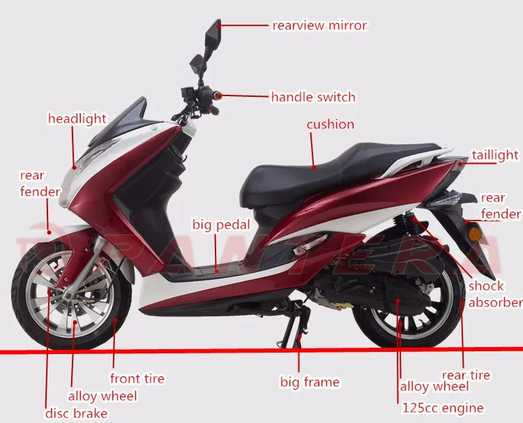 50cc 125cc Ladies  Scooter  Motorbikes for Sale (14).jpg