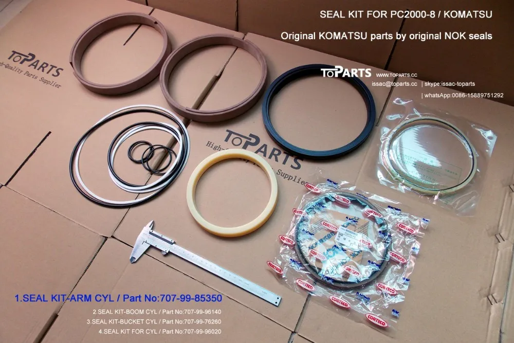 707-99-76260 Hydraulic Bucket Cyl Seal Kit For Komatsu Pc2000-8 