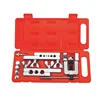 45 degree common traditional eccentric cone extrusion type double flaring tool kits flaring and swaging tool set for copper pipe
