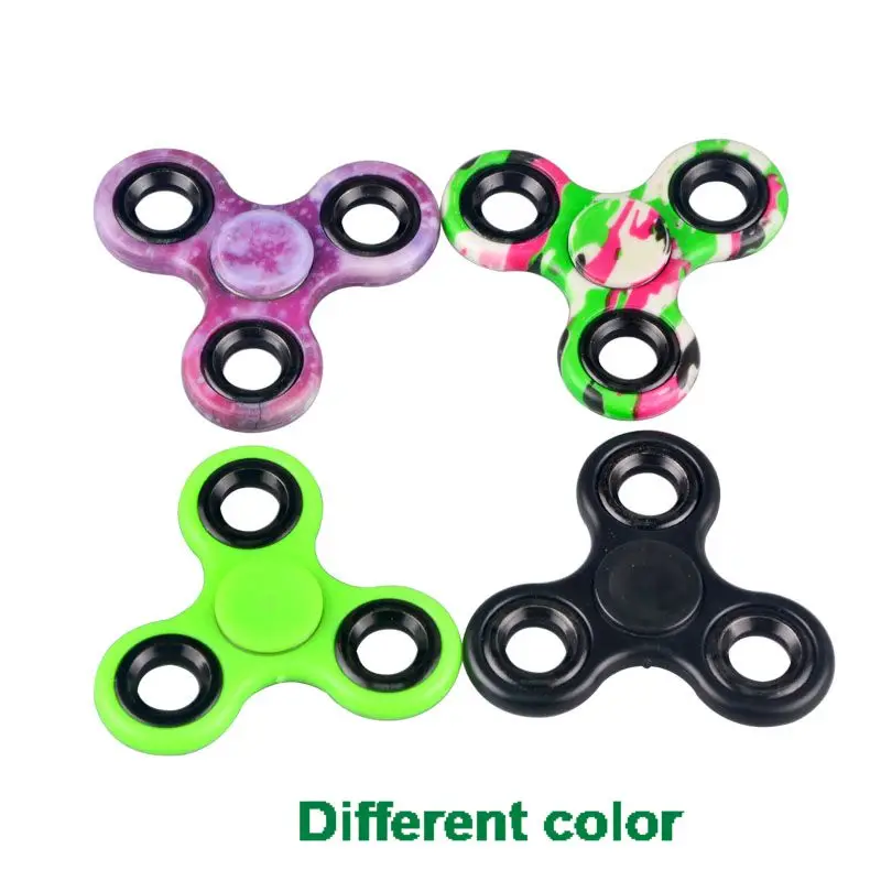Crazy Rotation And Hot Selling Fidget Wind Hand Toys LED Light Metal Finger Spinner