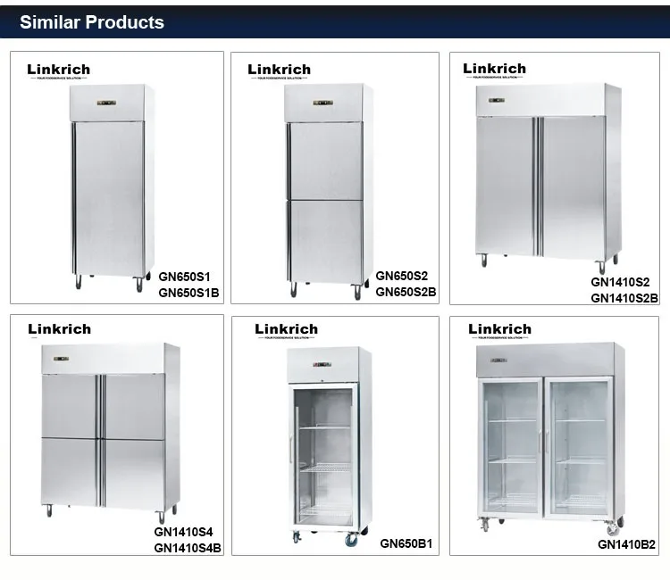 Stainless Steel Upright Commercial Deep Freezer With CE, View