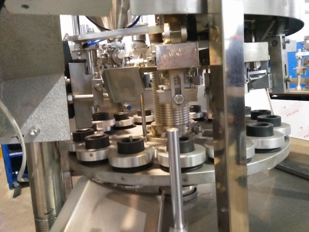 Fully Automatic Metal Tube Filling And Sealing Machine with Charging Machine