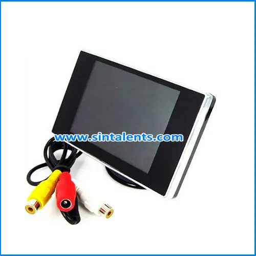 Super 3.5Inch Vehicle LCD Monitor with Motorized Assemble