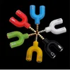 Earphone Headphone Splitter 3.5mm Microphone audio converter 1 Male To 2 Female U Y Shape Stereo 2 Way