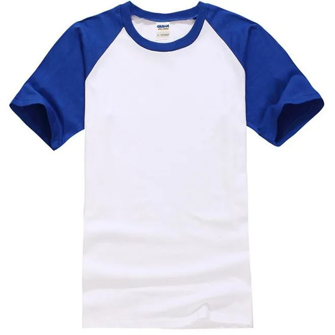 Wholesale Blank Raglan Sleeve Men T Shirt Custom Cheap Raglan Men's T