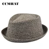 Unisex Polyester Pork Pie Block Hats for Men
