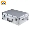 Car pioneering portable multifunction metal toolbox household aluminum briefcase travel box