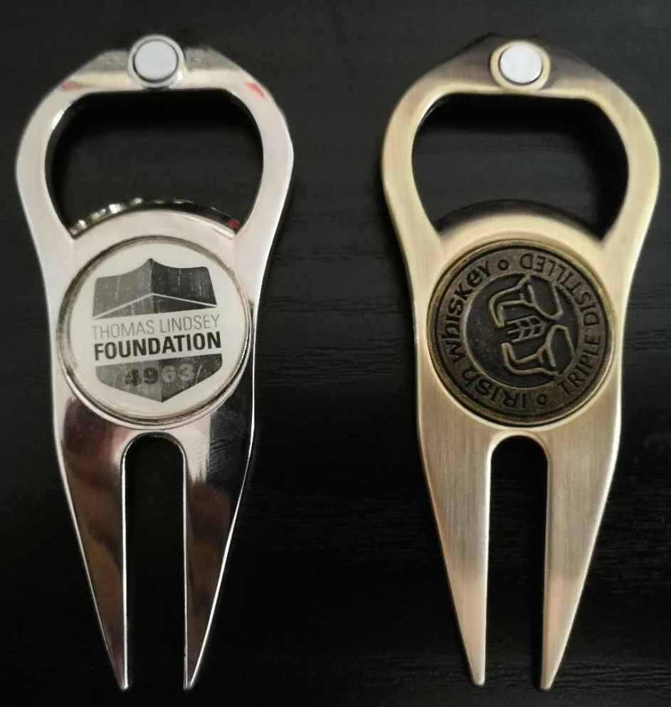 Custom Metal Golf Repair Divot Tool With Ball Marker Buy