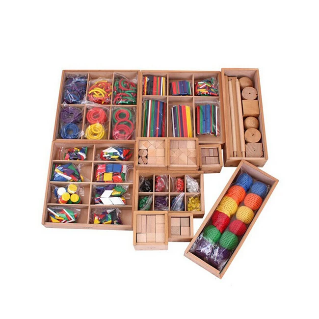 The Wooden educational toys Froebel 