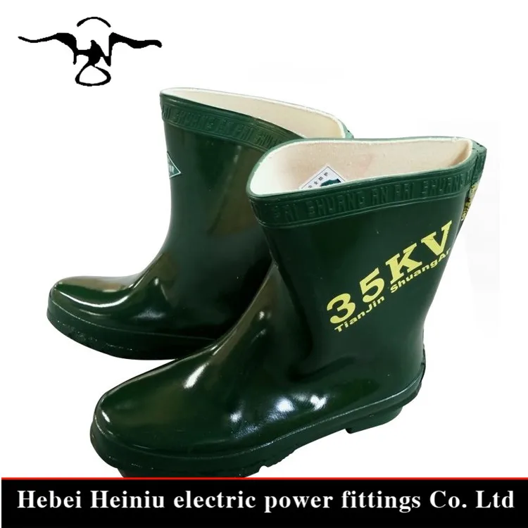 China Factory Safety Gumboot Men Electrical Dielectric Electrical