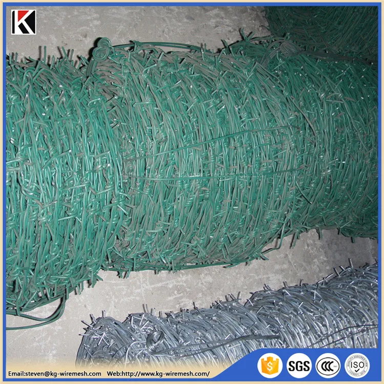 Galvanized Safety Barbed Wire/galvanized Decorative Barbed Wire ...