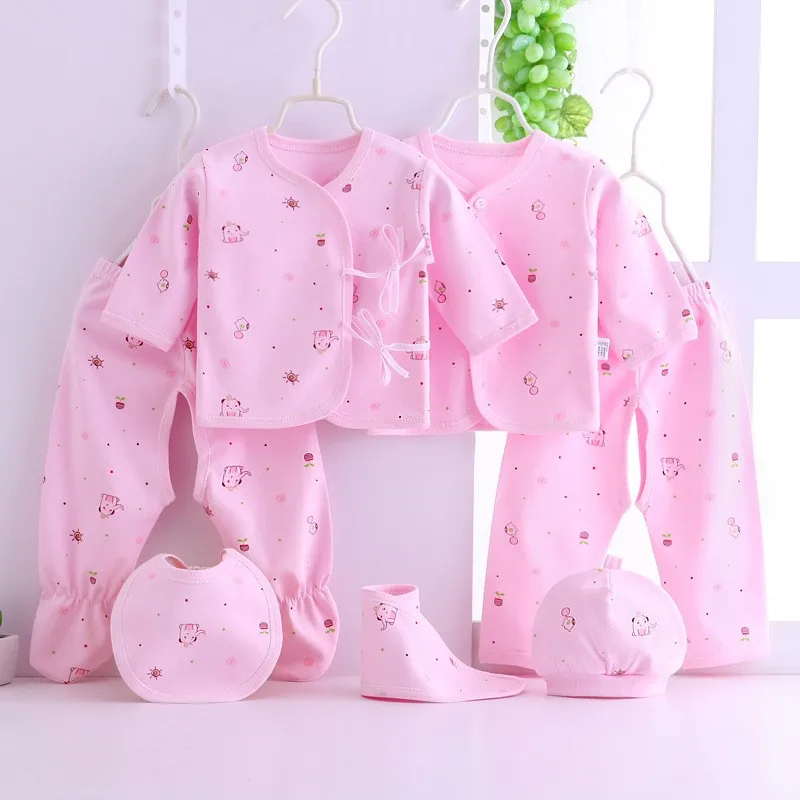 Low Prices Newborn Baby Clothes Gift Box 100 Cotton 03 Months 7pcs