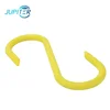 Yellow 250mm length plastic color cable s hook
